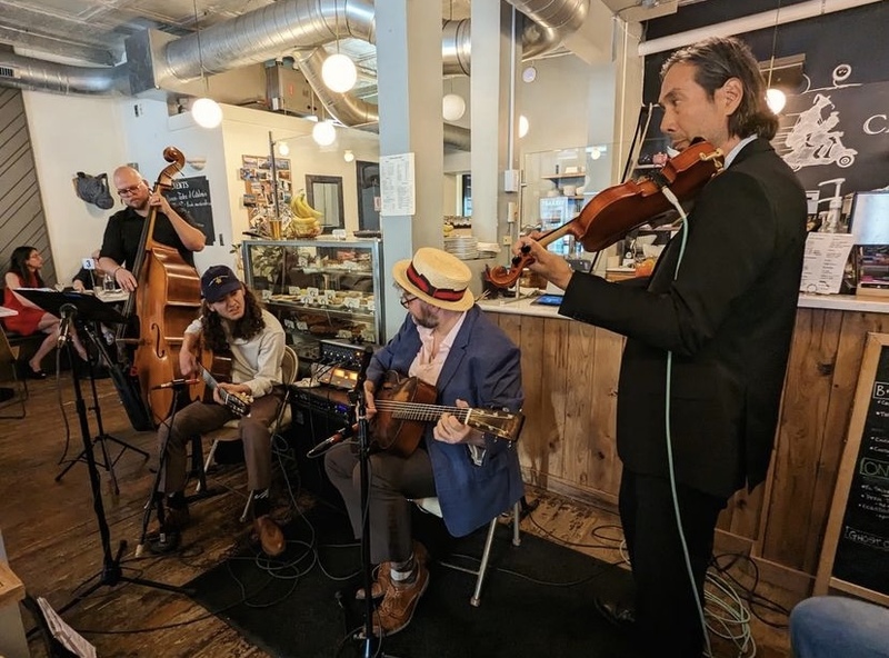 Swing Dynamique at Orbis Caffe, Mt. Lebanon, PA